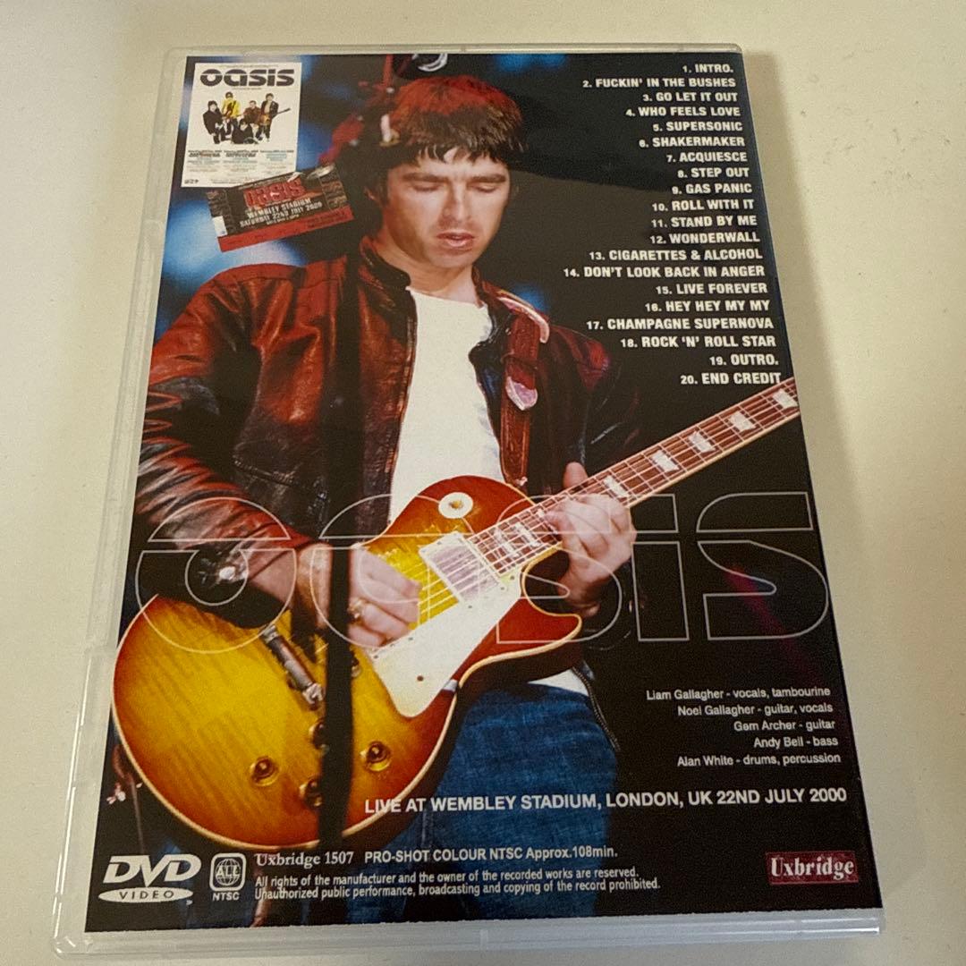 ミュージック Oasis Wembley Stadium 2000 Day 2 DVD