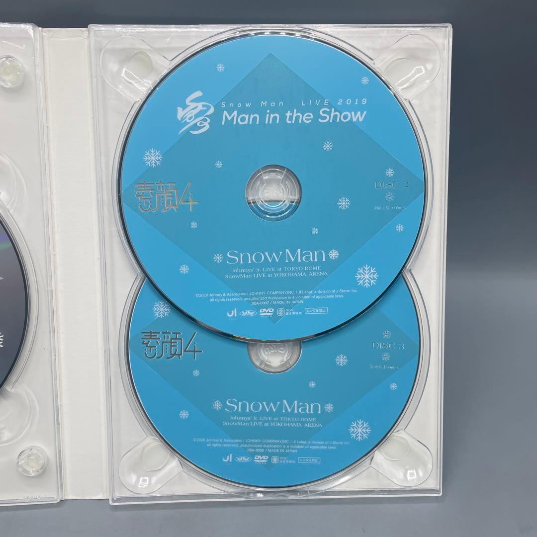 素顔4  Man盤 DVD3枚組セット