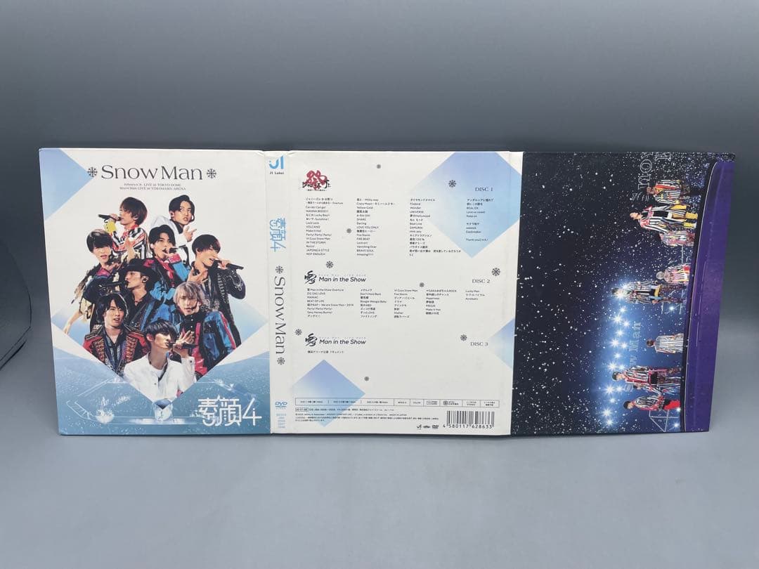 素顔4  Man盤 DVD3枚組セット