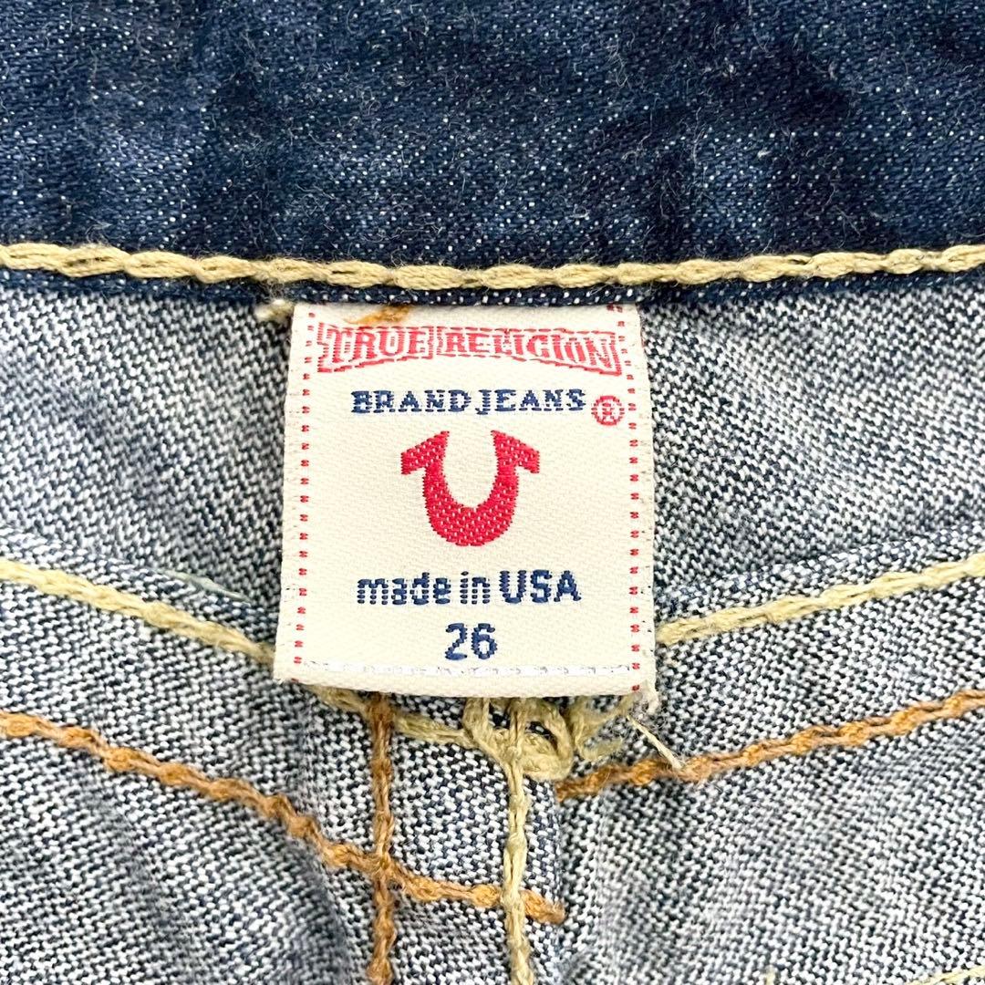 y2k❤️00s TRUE RELIGION rainbow JOEY デニム