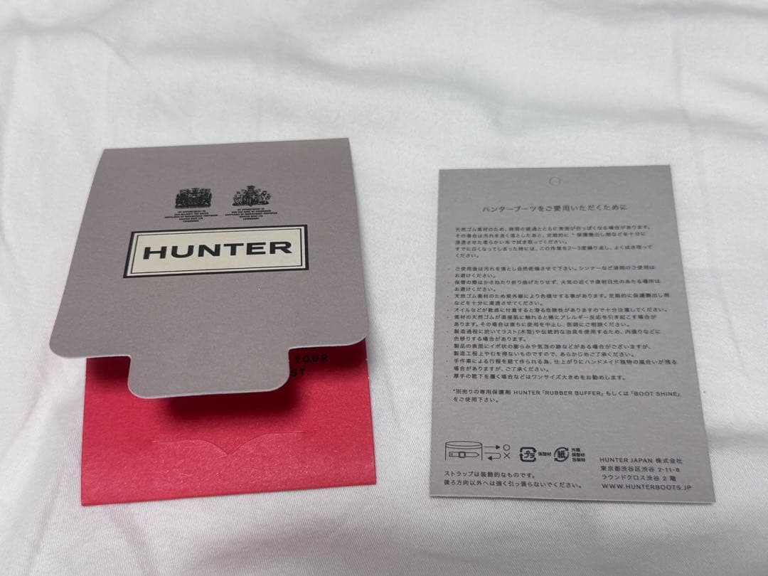 【HUNTER】レインブーツ レディース リファインドミッドヒールグロス