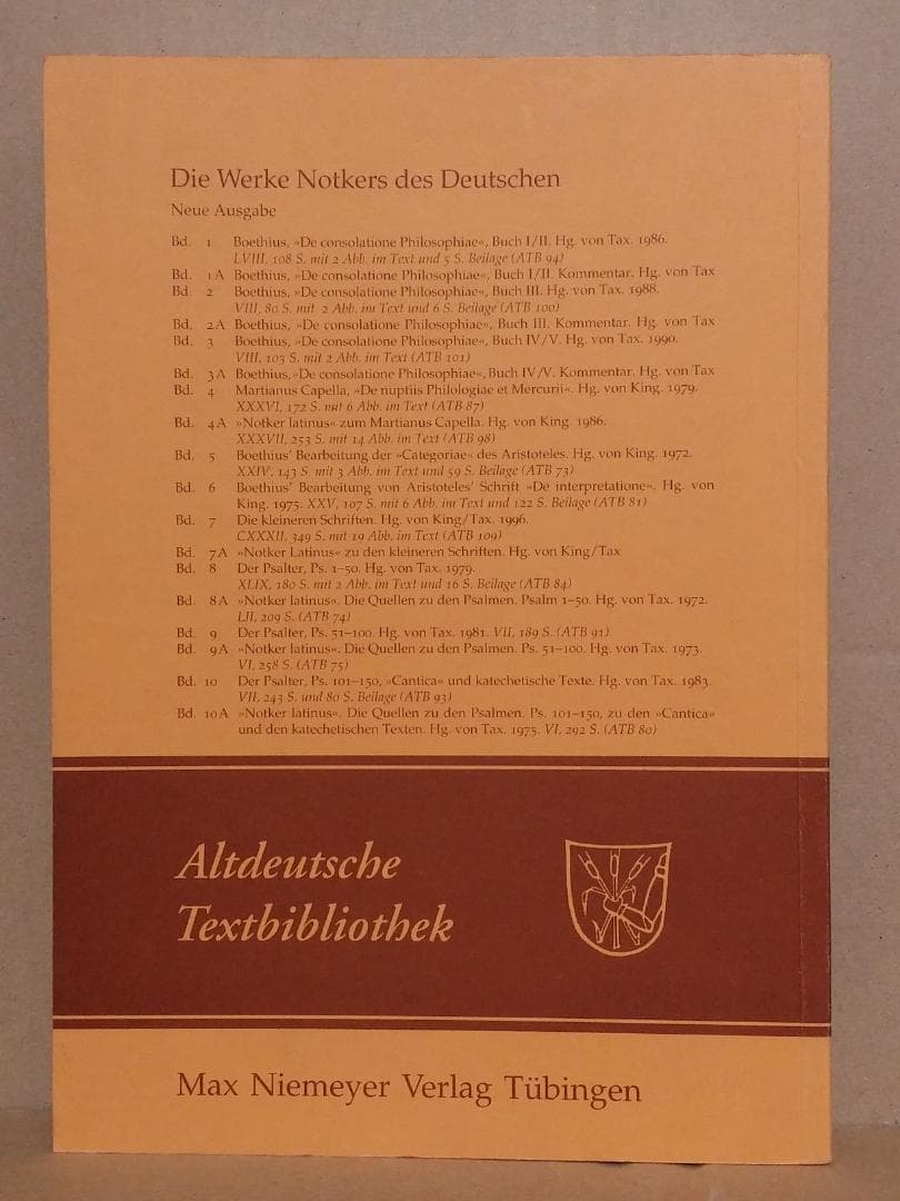 ドイツ/古本 Die eren Schriften ペーパーバック