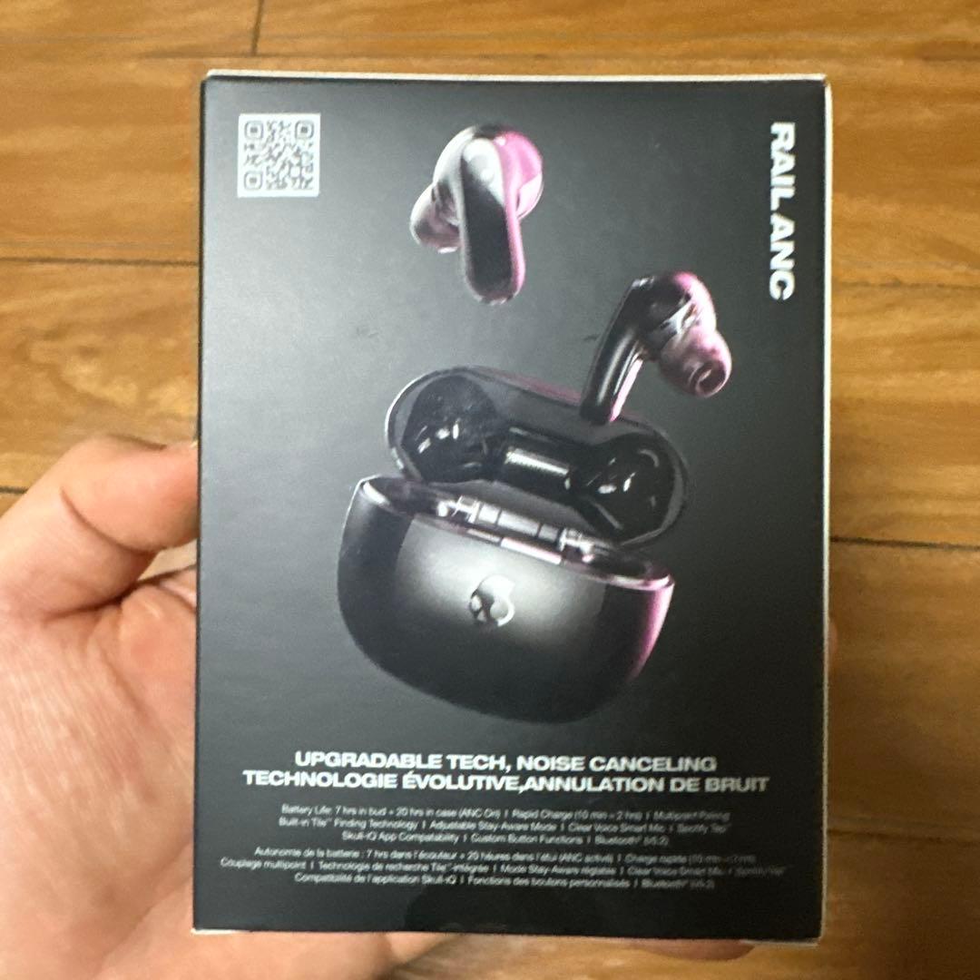 Skullcandy RAIL ANC ワイヤレスイヤホン