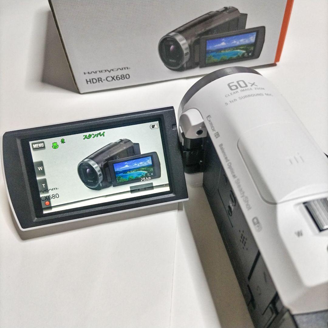24年製　SONY　ビデオカメラ　HDR-CX680