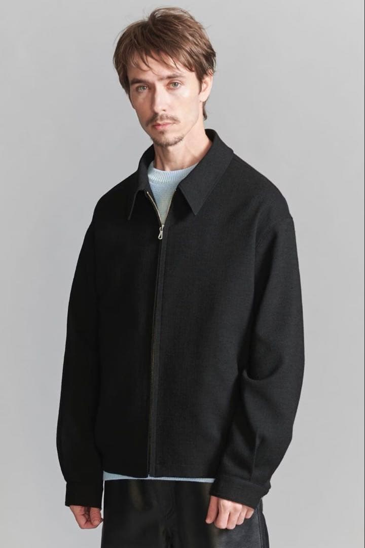 【新品】25SS BEAUTY&YOUTH ツイードショートブルゾン 黒 S