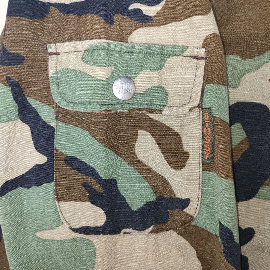 D*y様 90s 00s Stussy Outdoor ステューシー　M カモフ