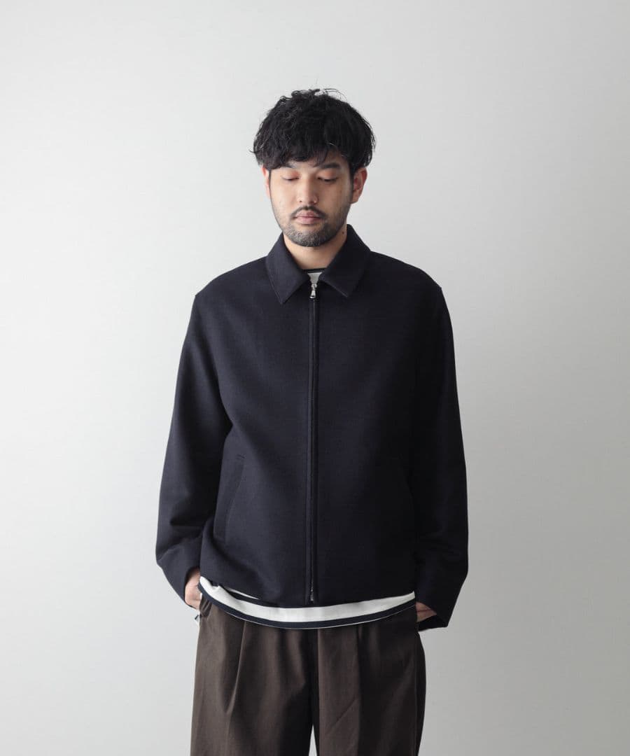 interim カシミヤ30 ハリントンジャケット 定価71,500円 (税込)