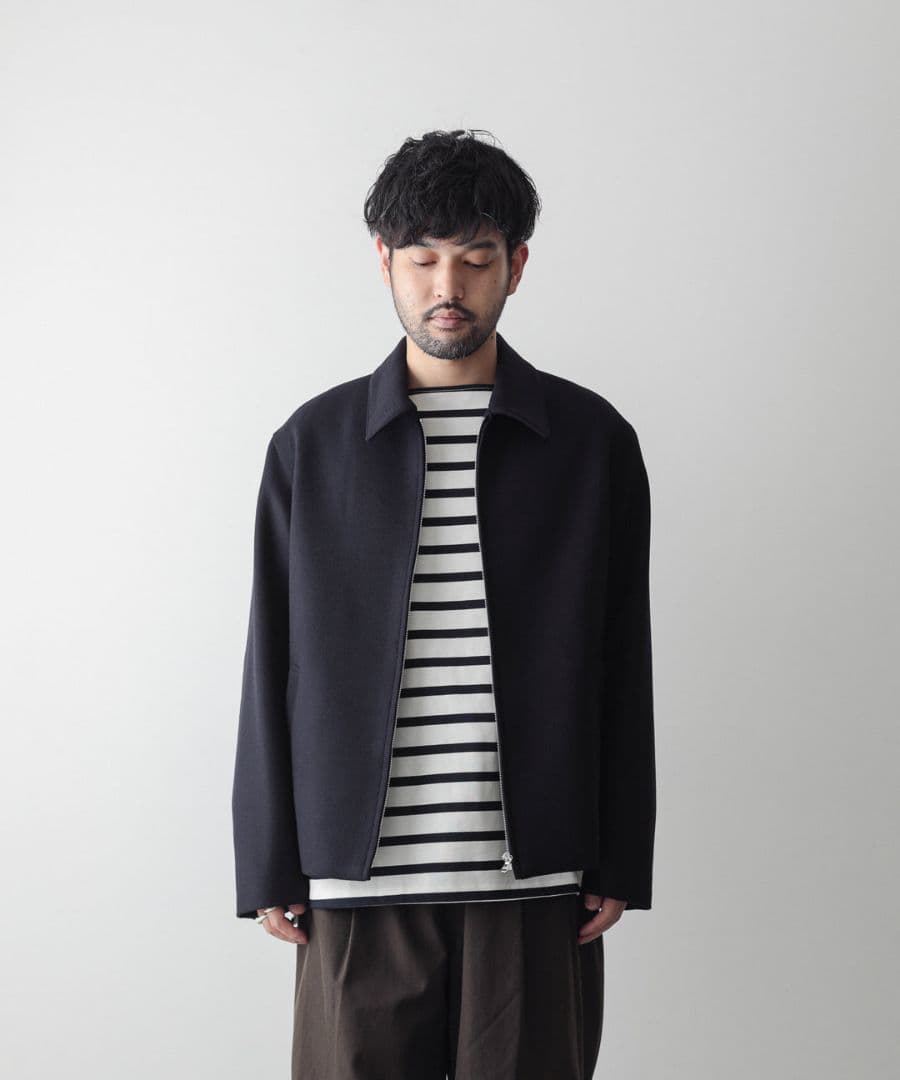 interim カシミヤ30 ハリントンジャケット 定価71,500円 (税込)