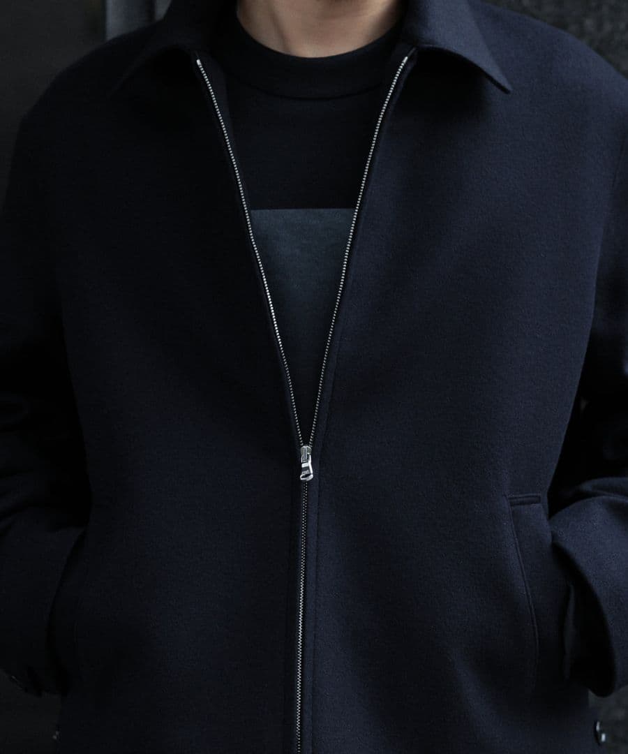 interim カシミヤ30 ハリントンジャケット 定価71,500円 (税込)