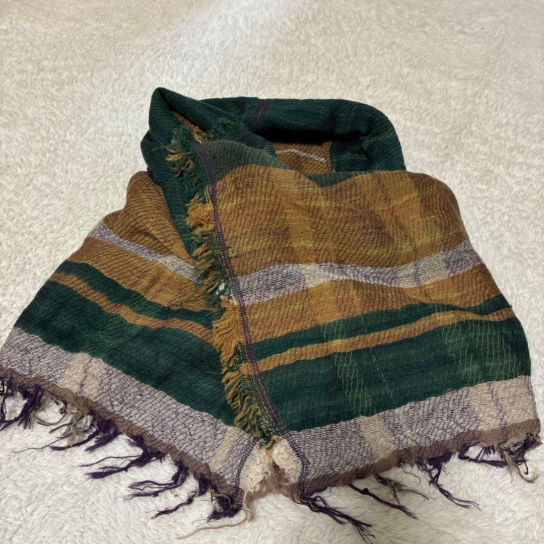 小物 tamaki niime roots shawl SQUARE wool