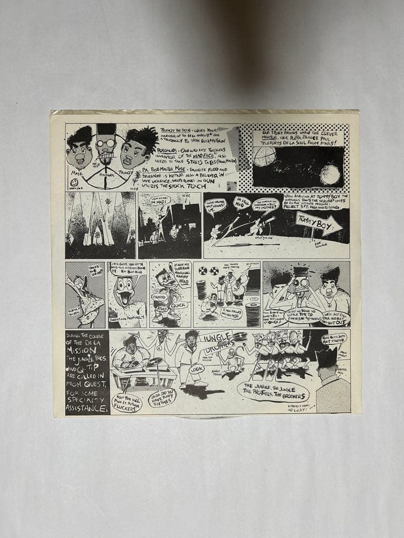 洋楽 de la soul 3 feet high and rising us og