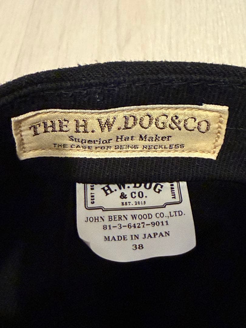 【本日のみ限定価格】9周年限定CAP / THE H.W.DOG&CO.