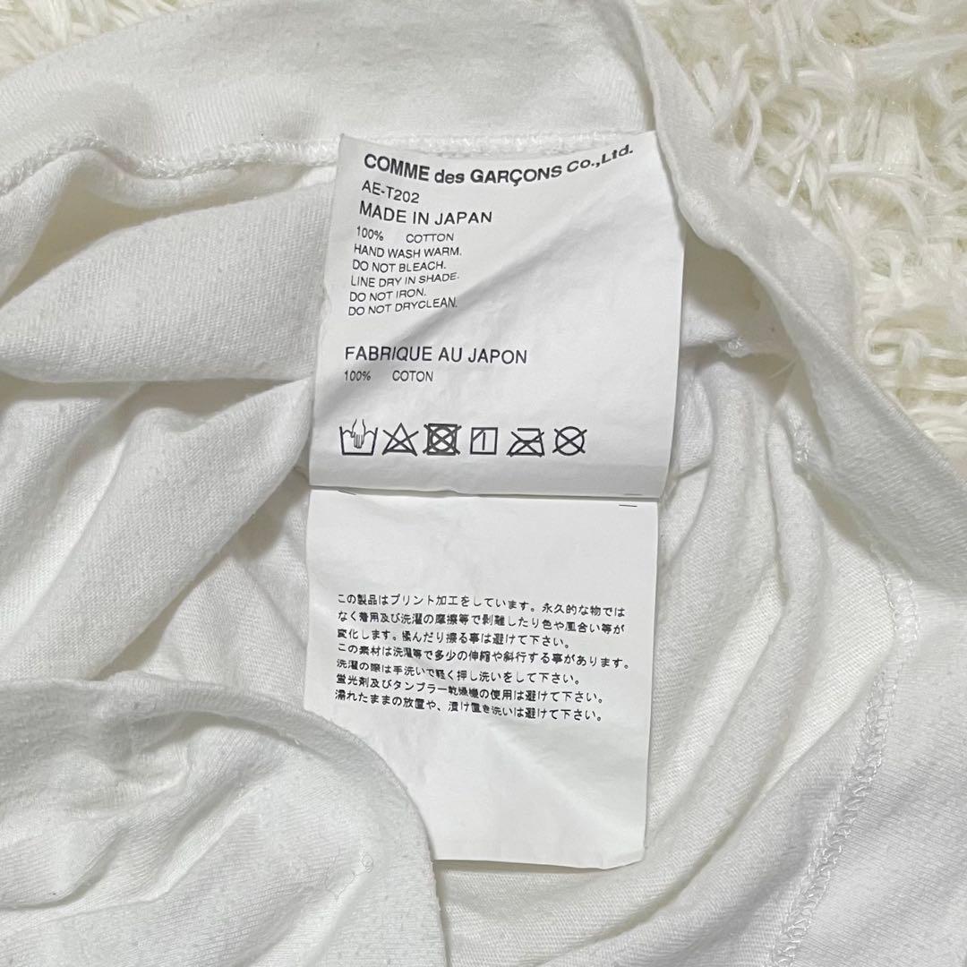 美品✨プレイコムデギャルソン x ザ ノース フェイス Tシャツ　ハートロゴ　L