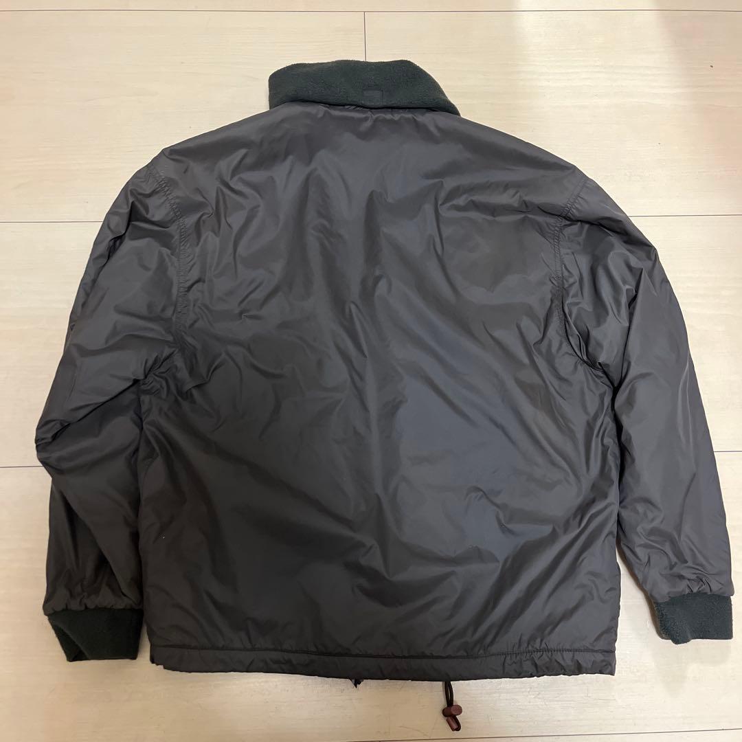 ヒ*ロ様 Moncler ナイロンフリースジャケット M〜Lダークブラウン