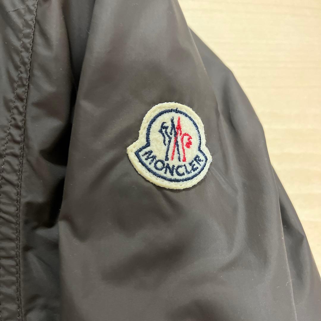 ヒ*ロ様 Moncler ナイロンフリースジャケット M〜Lダークブラウン