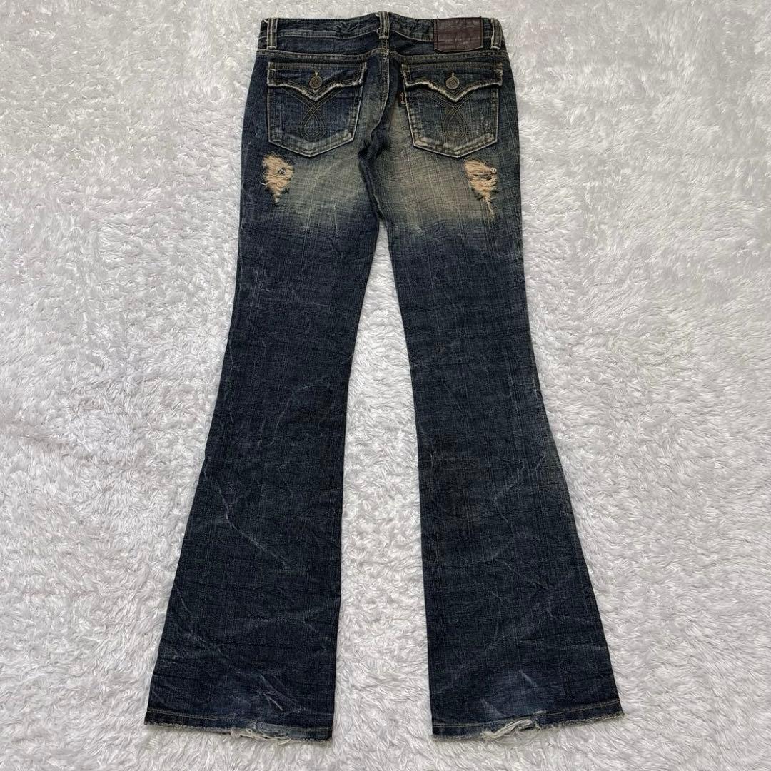 美品✨ダイヤ d.i.a デニム ブーツカット 00s y2k 平成ギャル 25