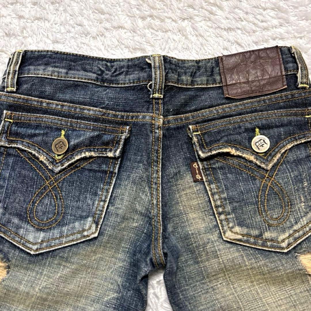 美品✨ダイヤ d.i.a デニム ブーツカット 00s y2k 平成ギャル 25