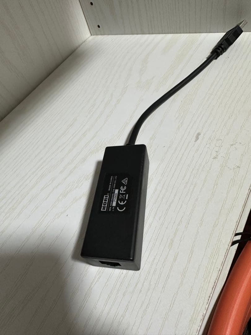 Switch ジャンク品　中古　LANケーブル接続アダプタ付き