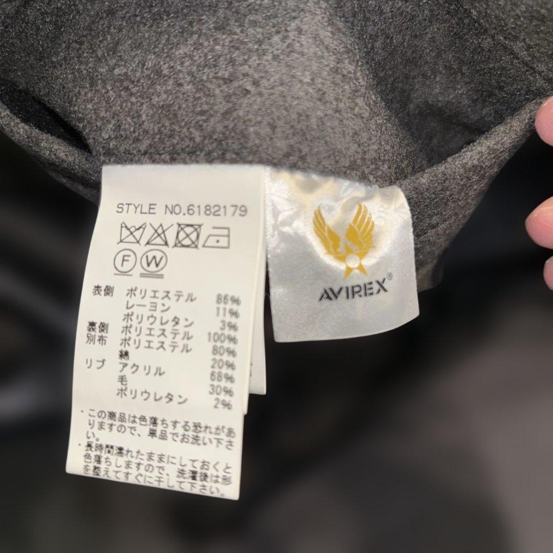 AVIREX MFG ジャンパー グレー