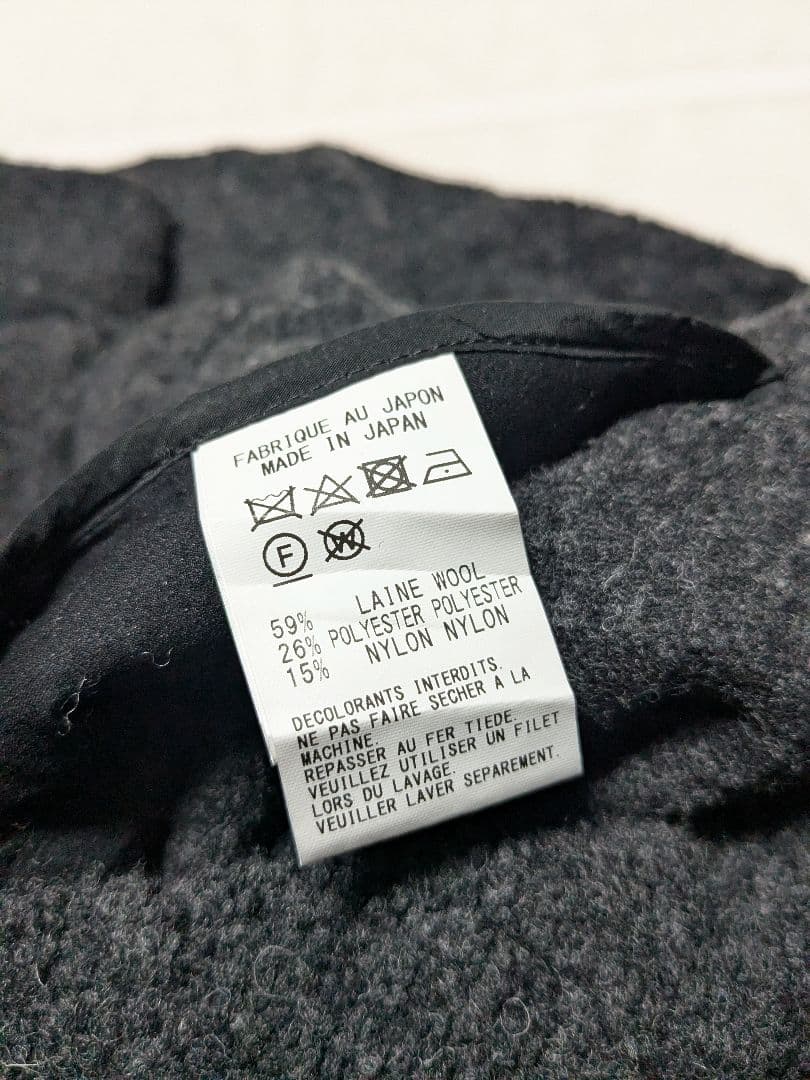LIMI feu リミ フゥ SHEEP PILE SINGLE JACKET