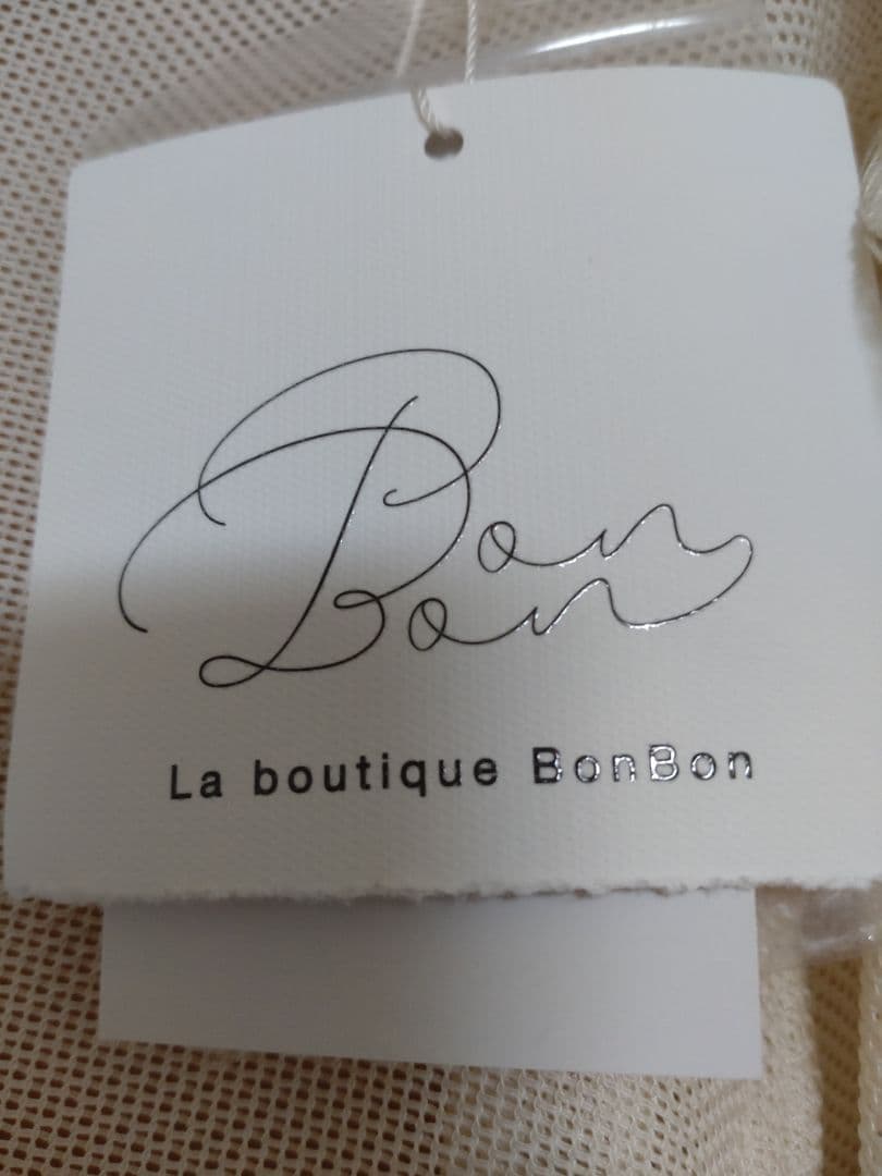 La boutique BonBon 　メッシュメタルボタンライトジャケット