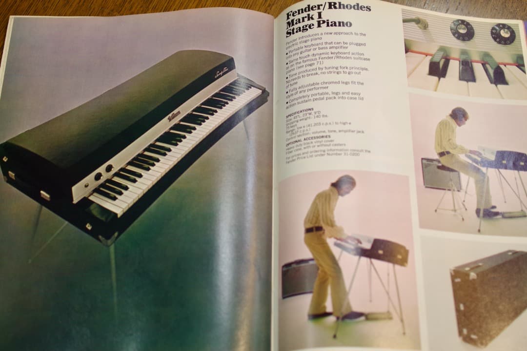 趣味 Vintage 1970 Fender Full Lineup Catalog