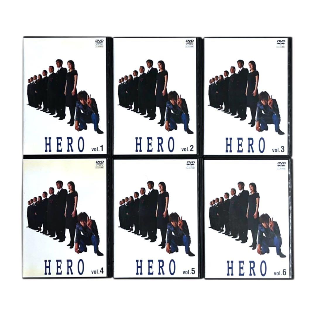 新品ケース DVD 「HERO」 全15巻 木村拓哉 松たか子 北川景子 福田靖
