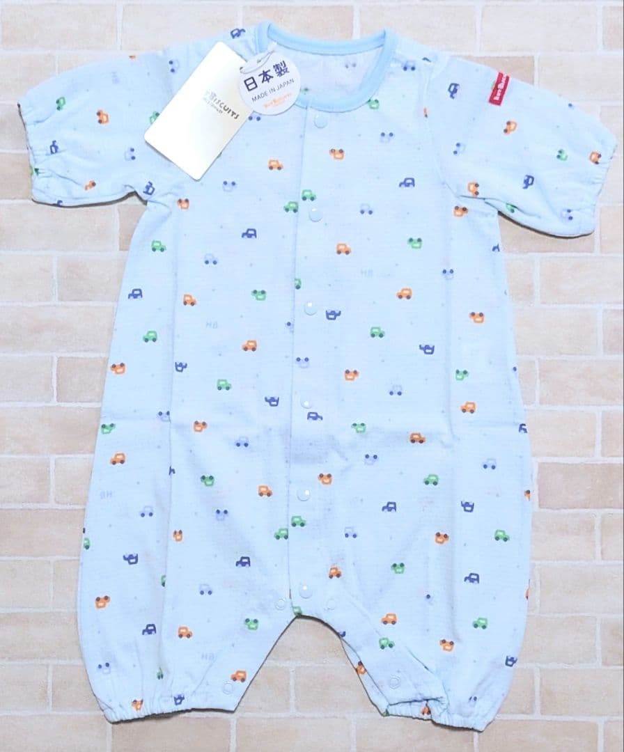 新品　未使用　ミキハウス　男の子出産準備　プレオール　肌着　スタイ