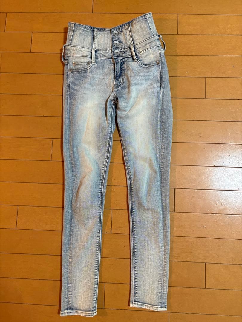 専用♥GYDA ハイウエストウエストクロススキニー S