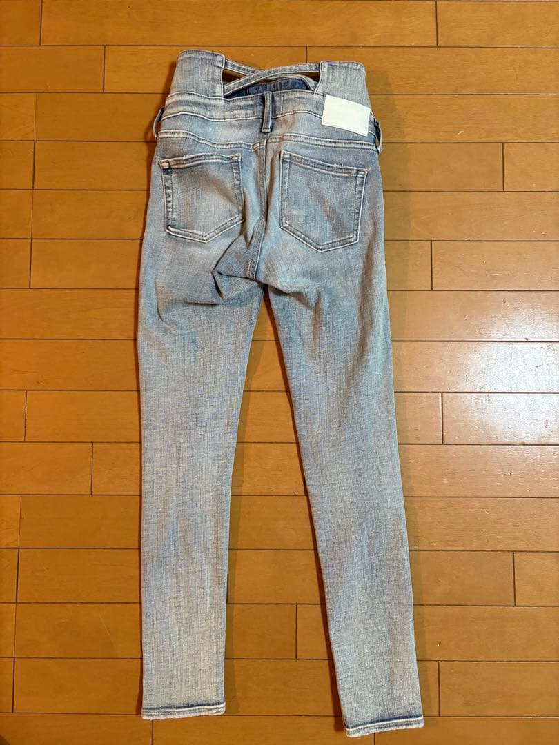 専用♥GYDA ハイウエストウエストクロススキニー S