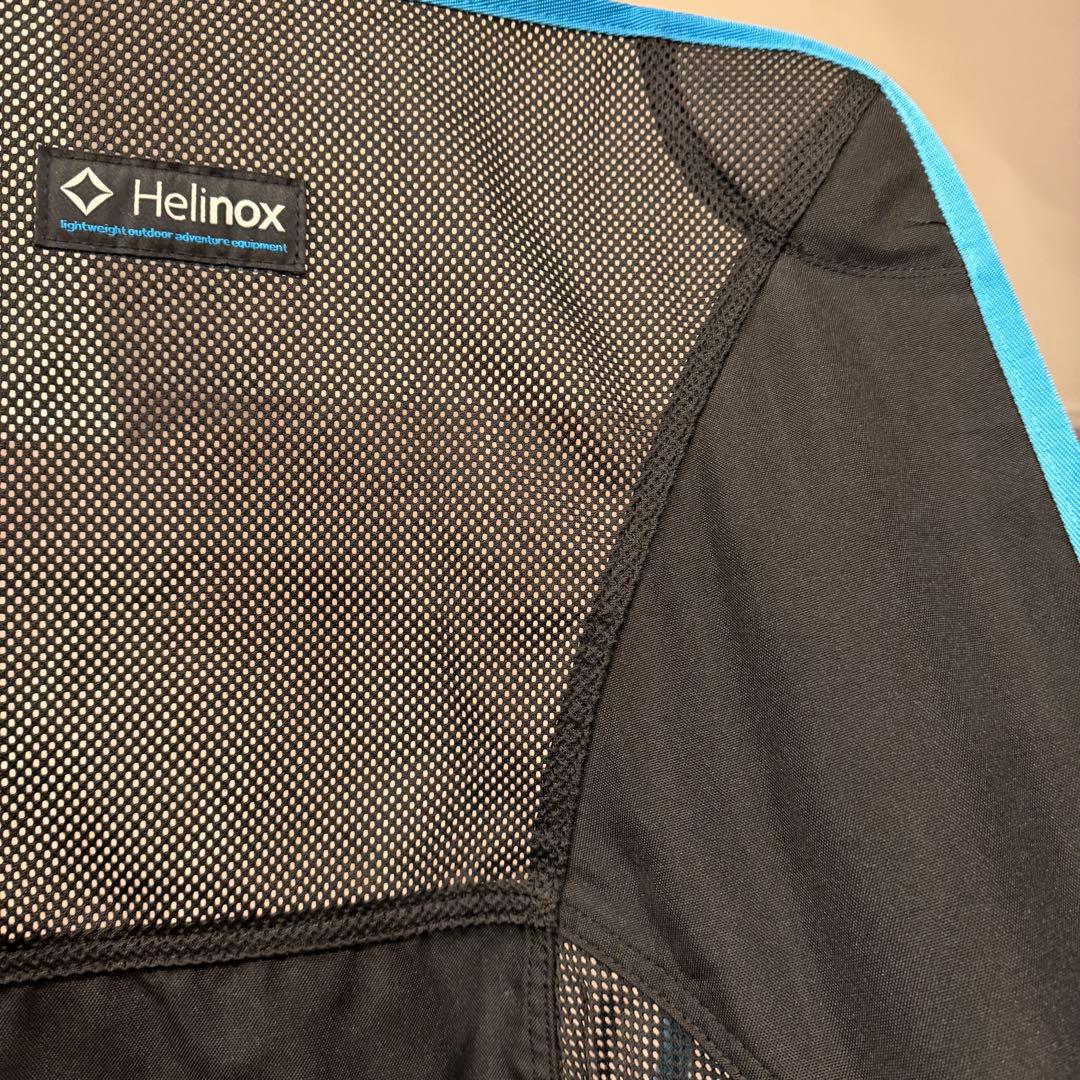 Helinox ヘリノックス チェアワン　ブラックブルー　専用ケースなし・欠品