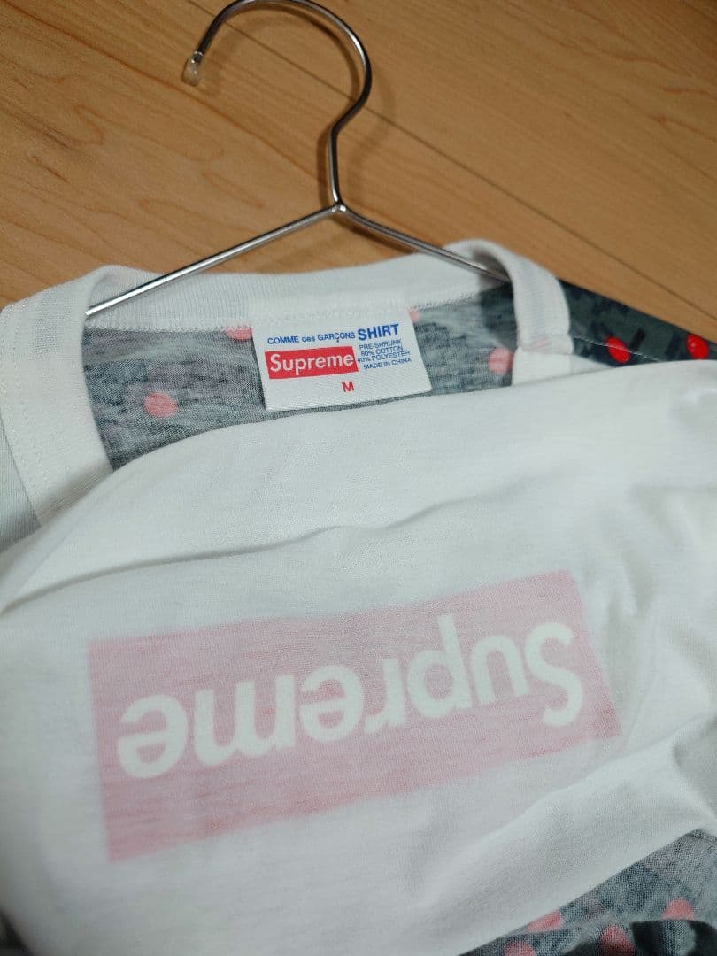 Supreme/ギャルソン/反転 ボックスロゴ/ Tシャツ/13ss/サイズM