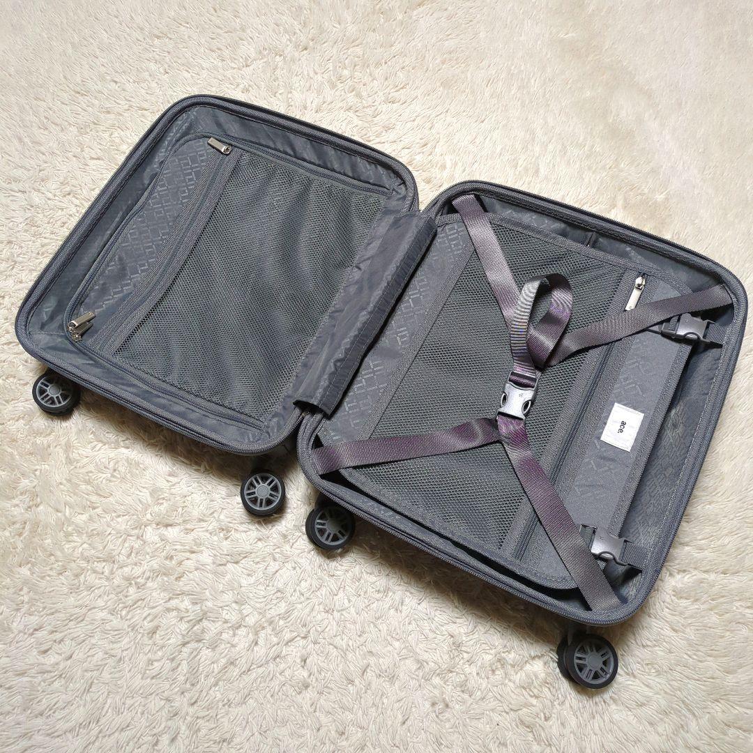 極美品！ace. パリセイド2-Z　SS　ネイビー　LCC機内持ち込み対応