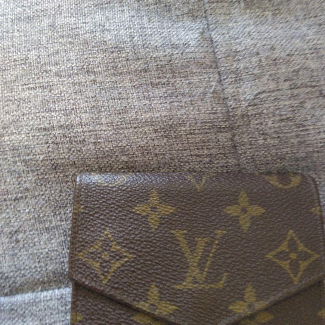♡*↓様 Louis Vuitton モノグラム 三つ折り財布 Wホック財布①
