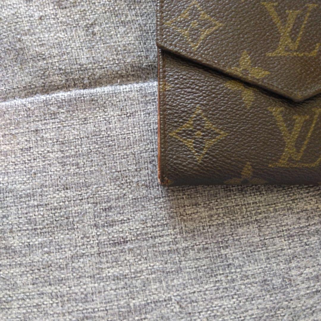 ♡*↓様 Louis Vuitton モノグラム 三つ折り財布 Wホック財布①