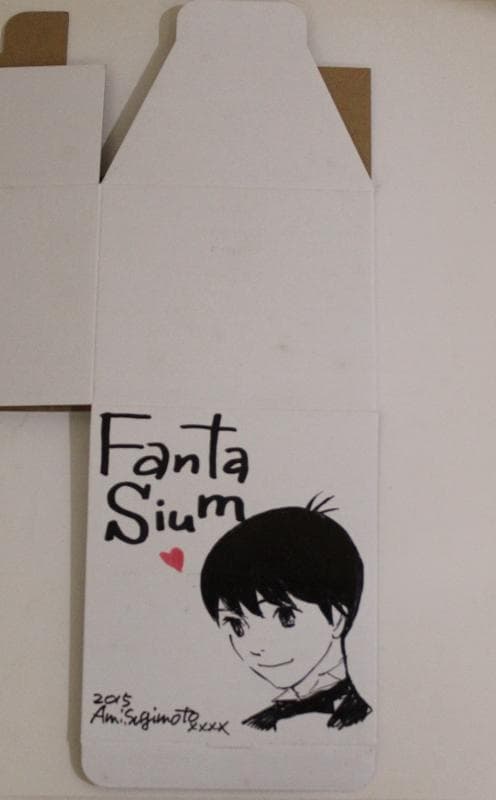 ファンタジウム　杉本亜未　直筆サイン・イラスト入りボックス