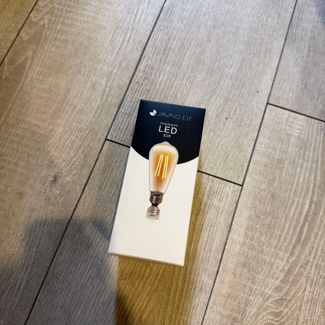 U*G様 JAVALO ELF フィラメント LED 電球 E26 6本セット新