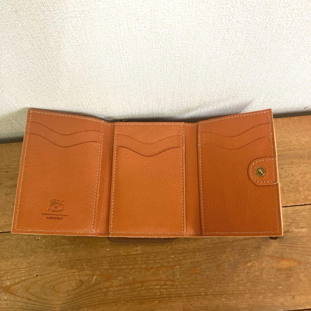 IL BISONTE イルビゾンテ 星柄 三つ折りウォレット