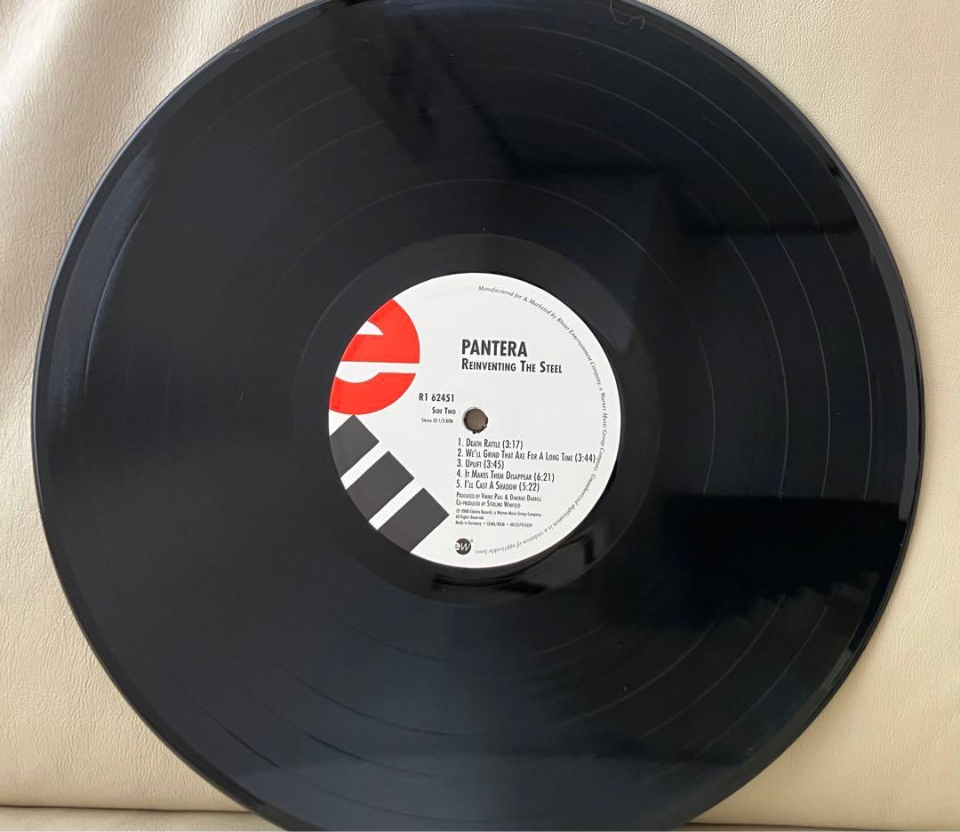 【美品】PANTERA - REINVENTING THE STEEL/激鉄LP