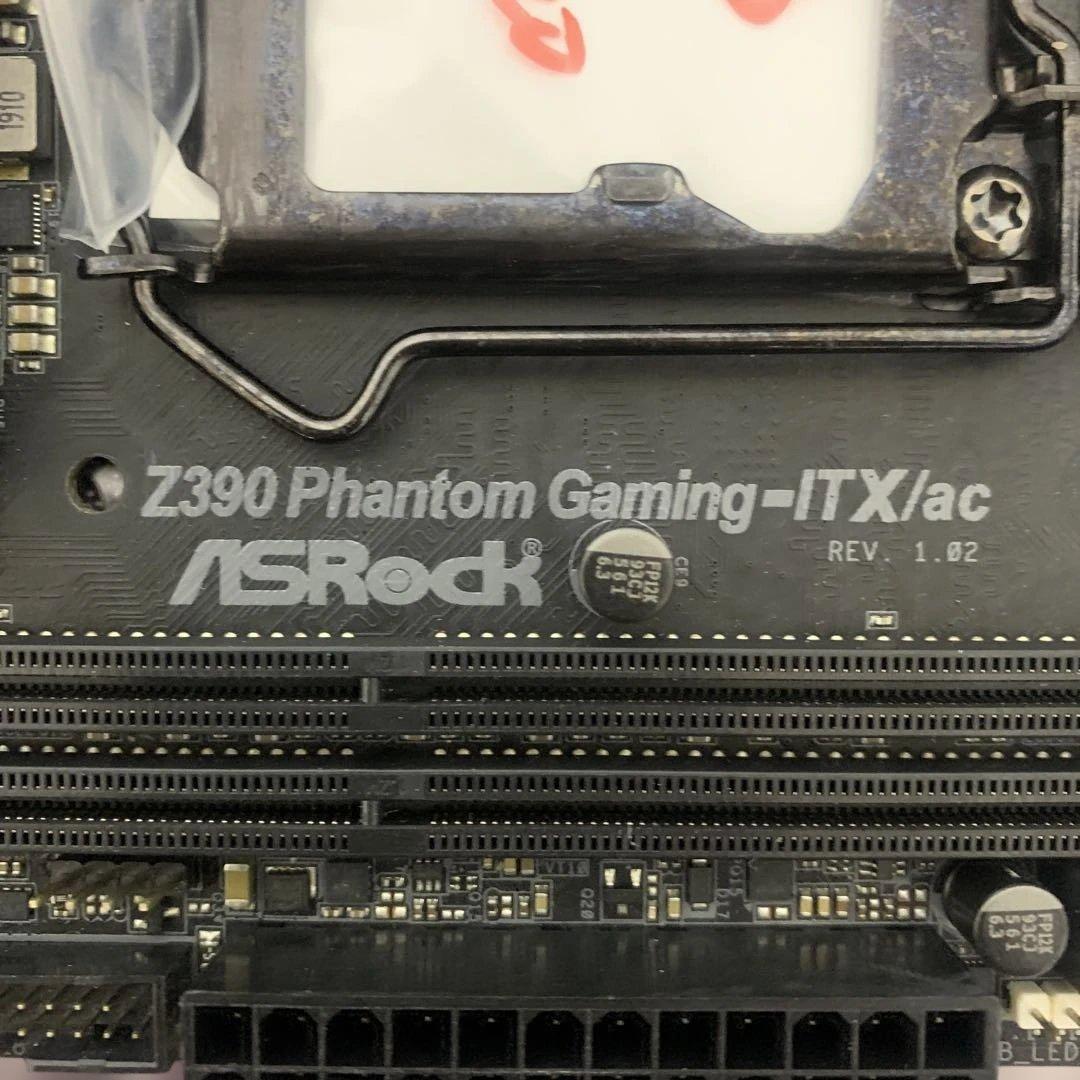 ASRock Z390 Phantom Gaming ITX/ac 動作品①