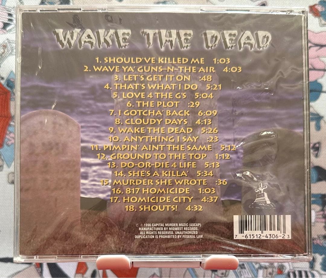 G RAP LA ROYCE WAKE THE DEAD CD 新品