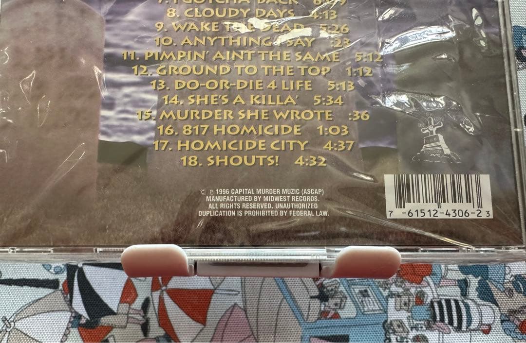 G RAP LA ROYCE WAKE THE DEAD CD 新品