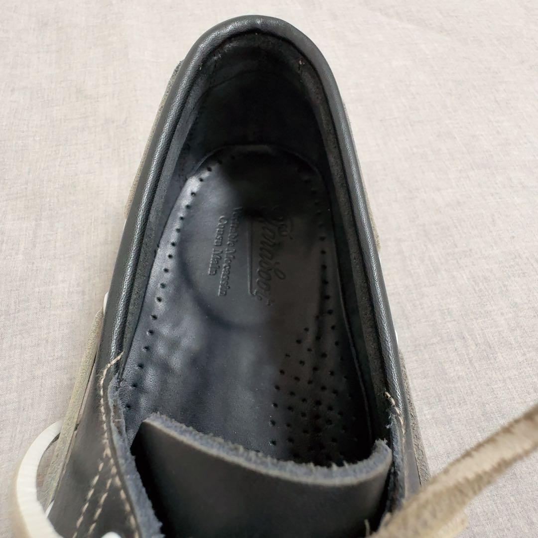 Paraboot ネイビー デッキシューズ 28cm