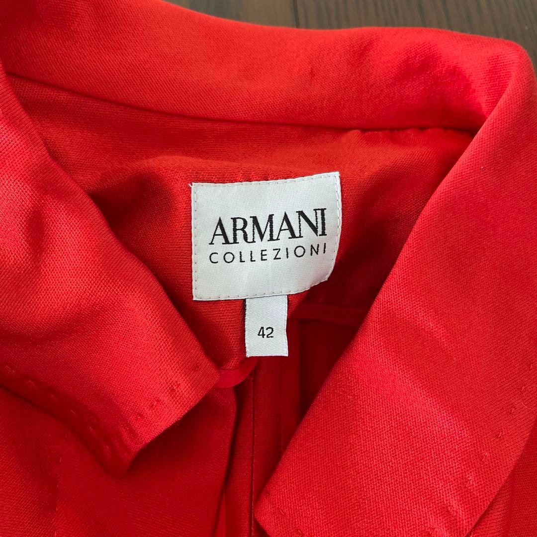 ARMANI COLLEZIONI オレンジ　コート