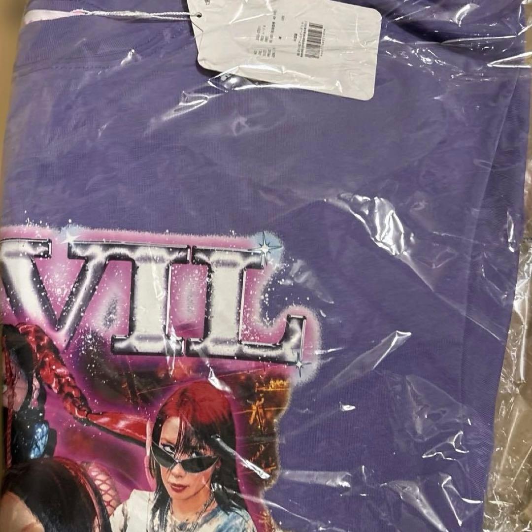 RE.仲里依紗　3rdアニバーサリーツアーTシャツ　パープル
