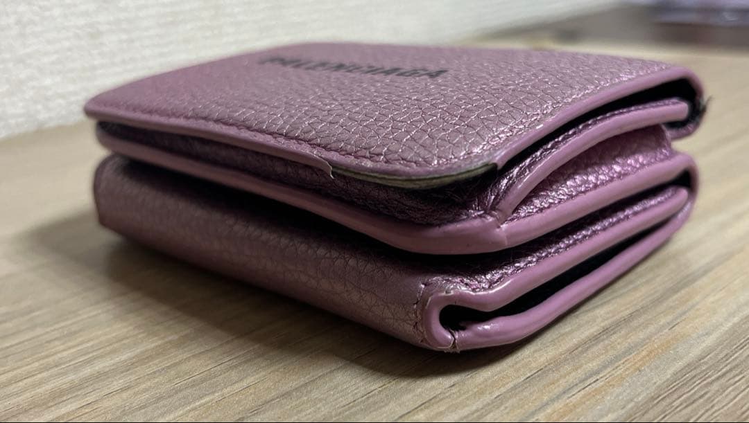 BALENCIAGA 三つ折り財布 ピンク