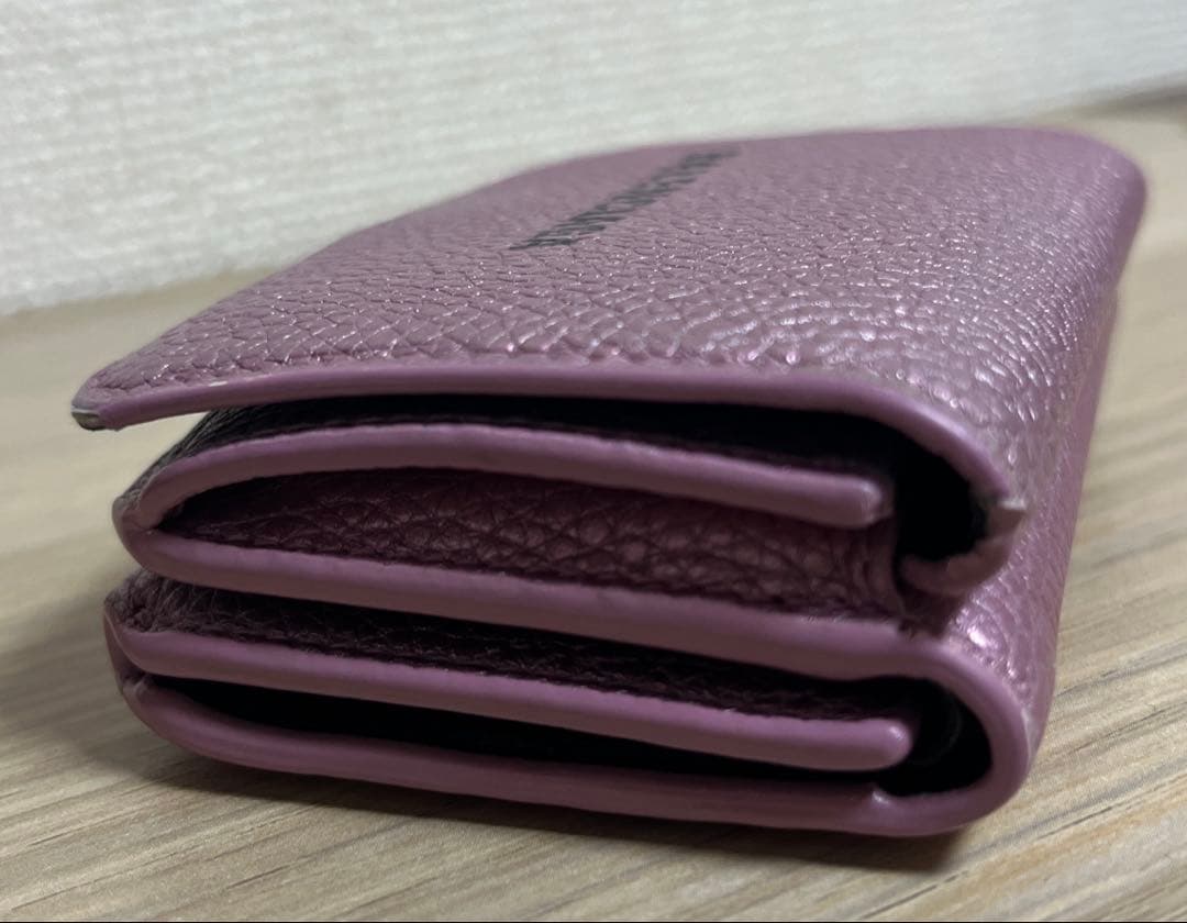 BALENCIAGA 三つ折り財布 ピンク