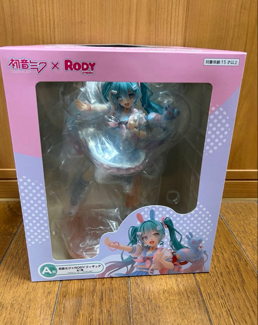 タイトーくじ 初音ミク×RODY　LH賞とA賞　 フィギュア2体セット