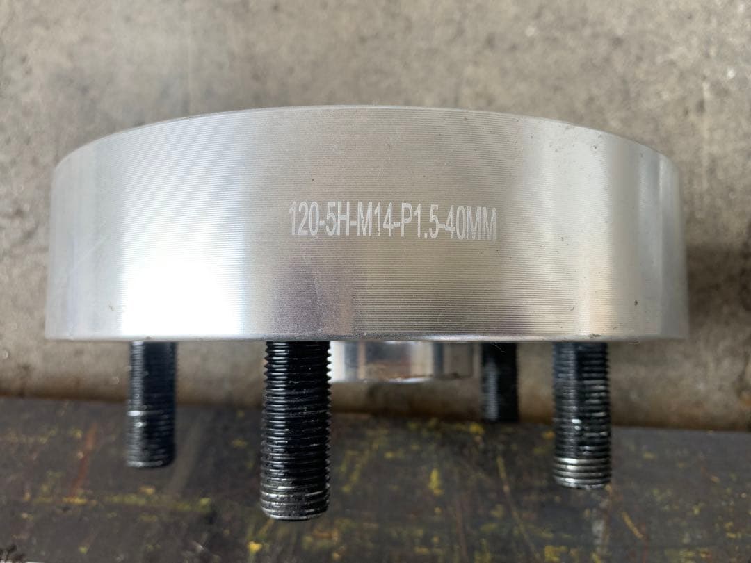 PCD120 40mm ワイトレ　２個