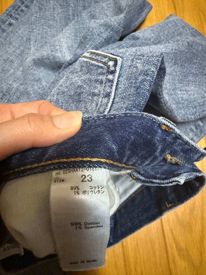MOUSSY フレアデニム　23inch